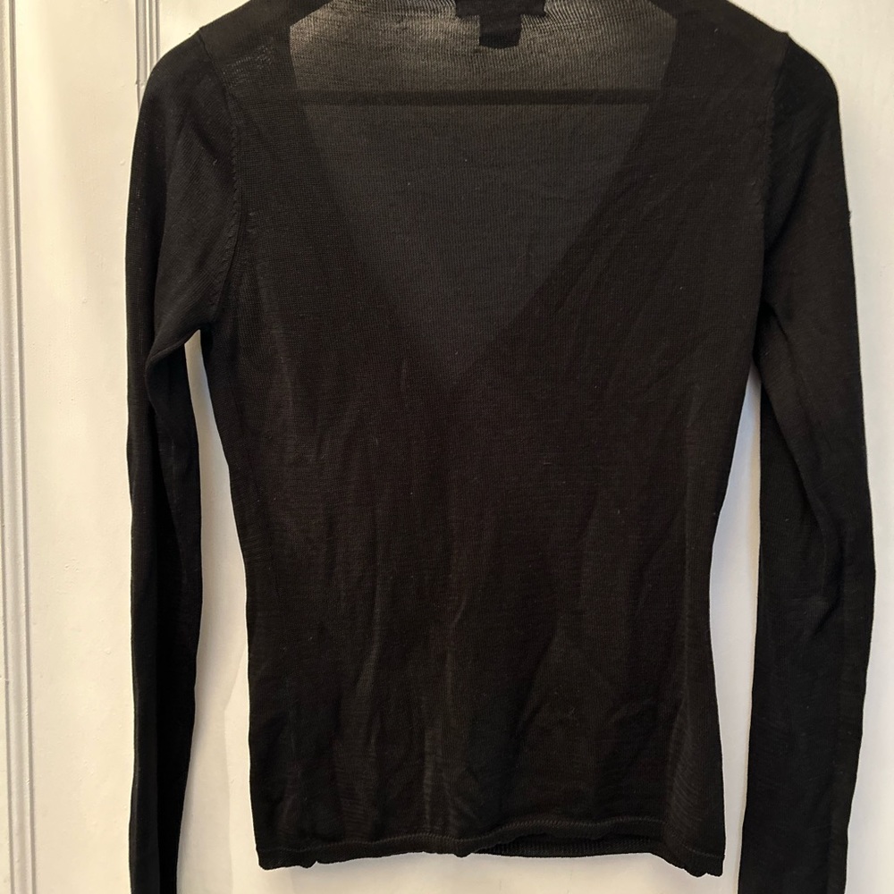 Betsey Johnson Y2K original black cardigan with Spider Beaded detail sz S, Black - Picture 2 of 5